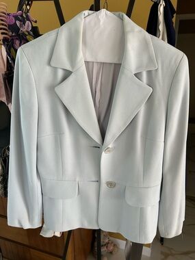 bebe dove grey Single-Breasted Women's Blazer
